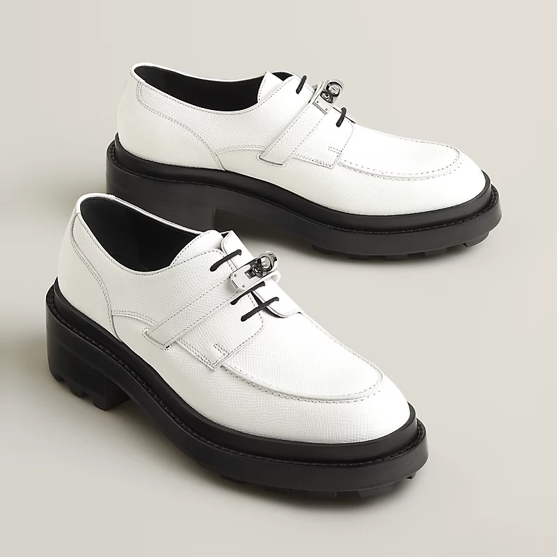 FIRST OXFORD SHOE, BLANC