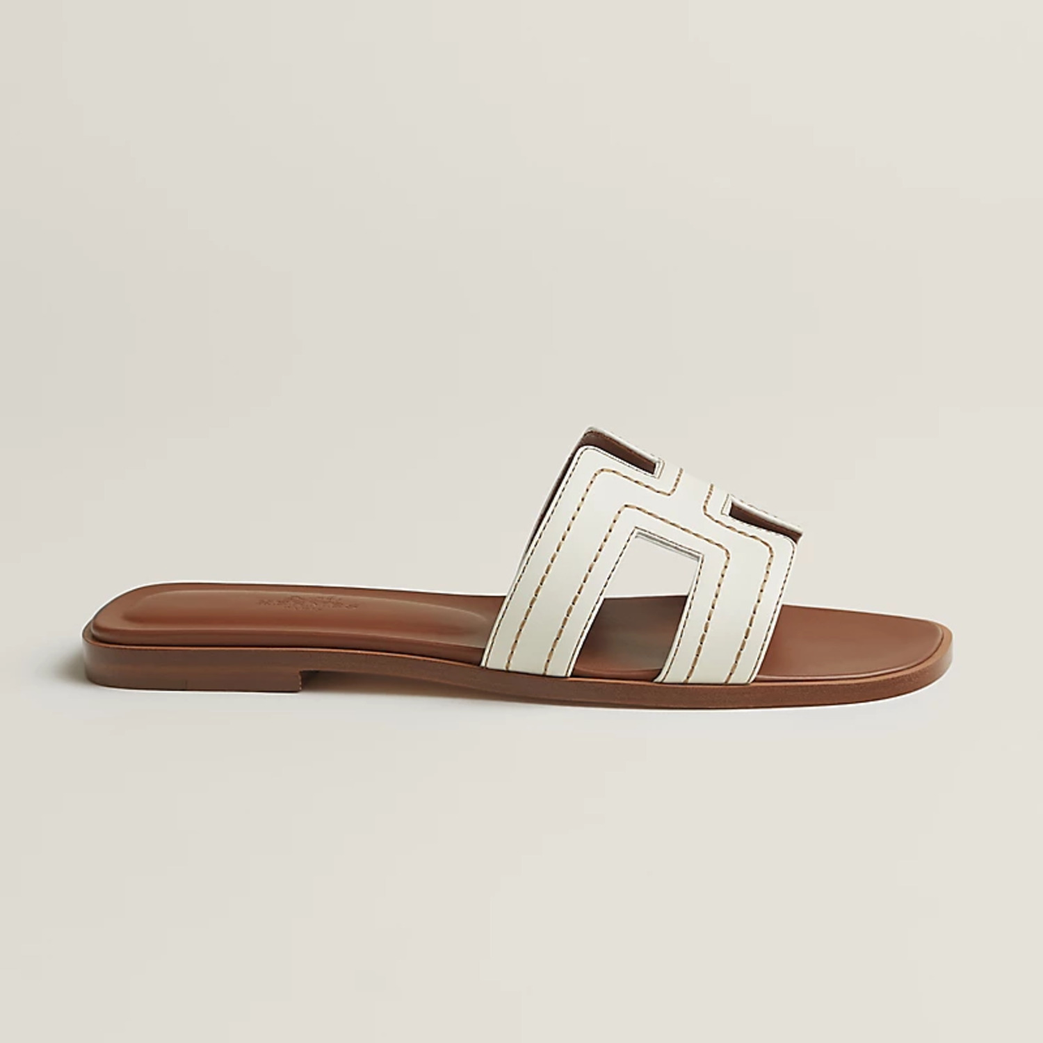 ORAN SANDAL, BLANC