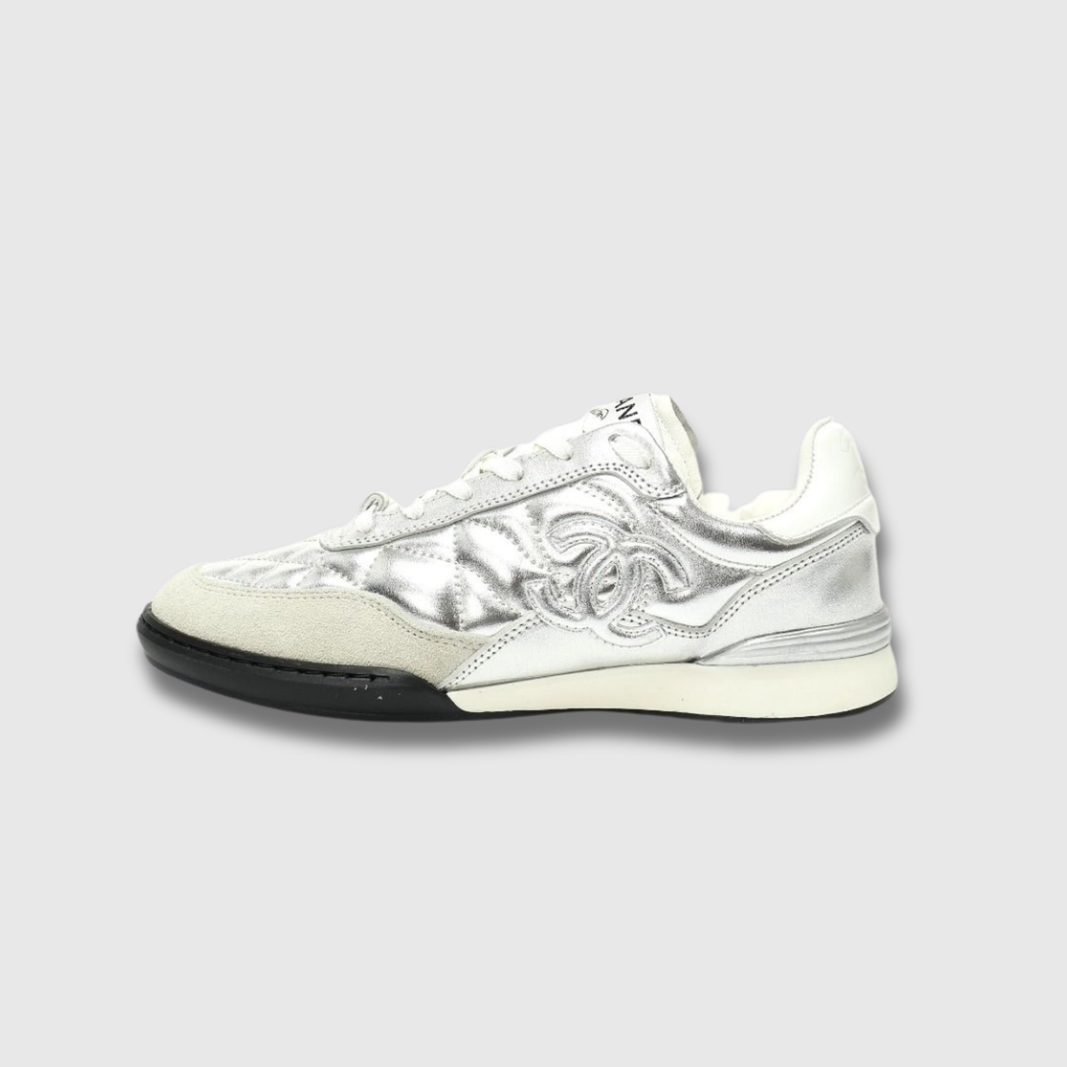 SNEAKERS, SILVER