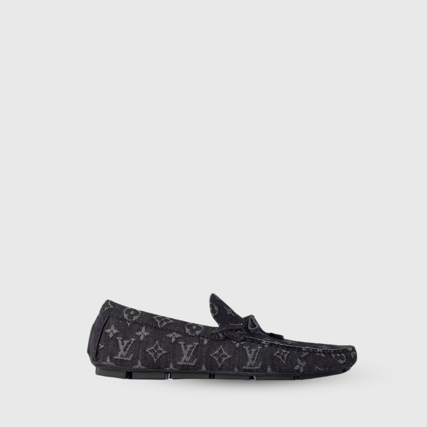 LV DRIVER MOCCASIN, BLACK