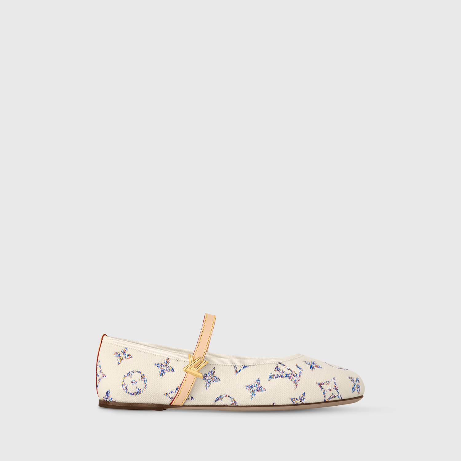 ROMY FLAT BALLERINA, WHITE