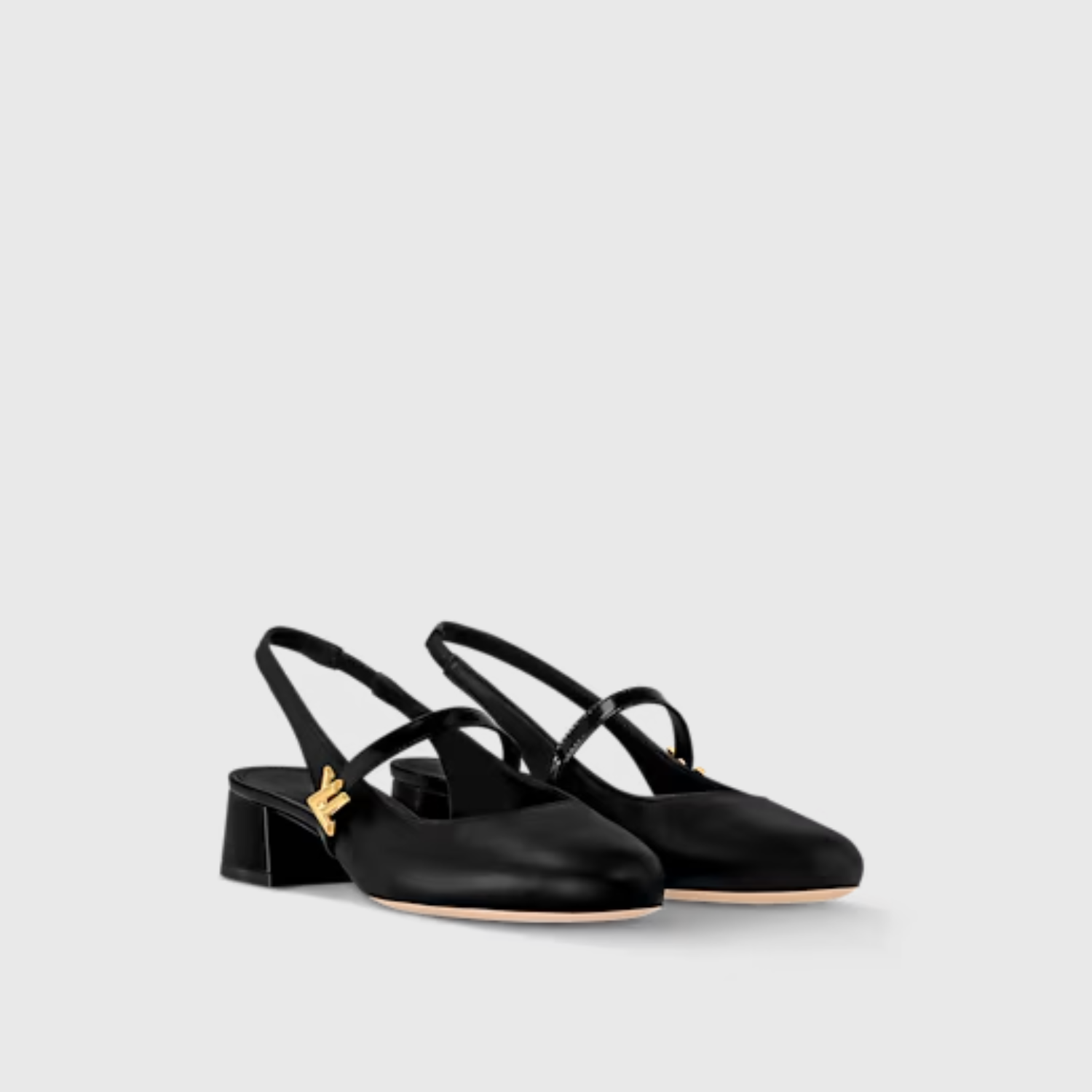 ROMY SLINGBACK PUMP, BLACK