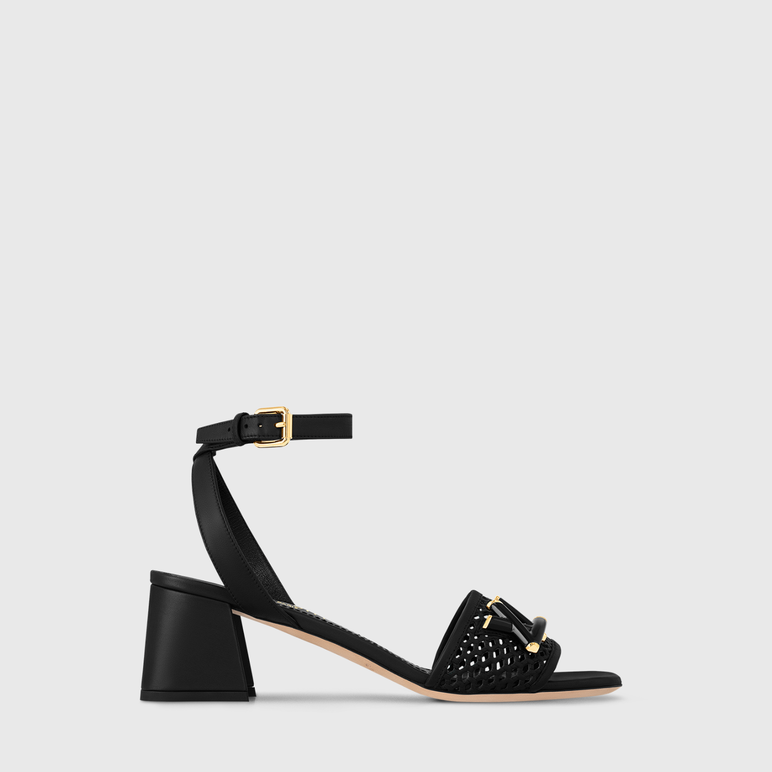 LV ISOLA SANDAL, BLACK