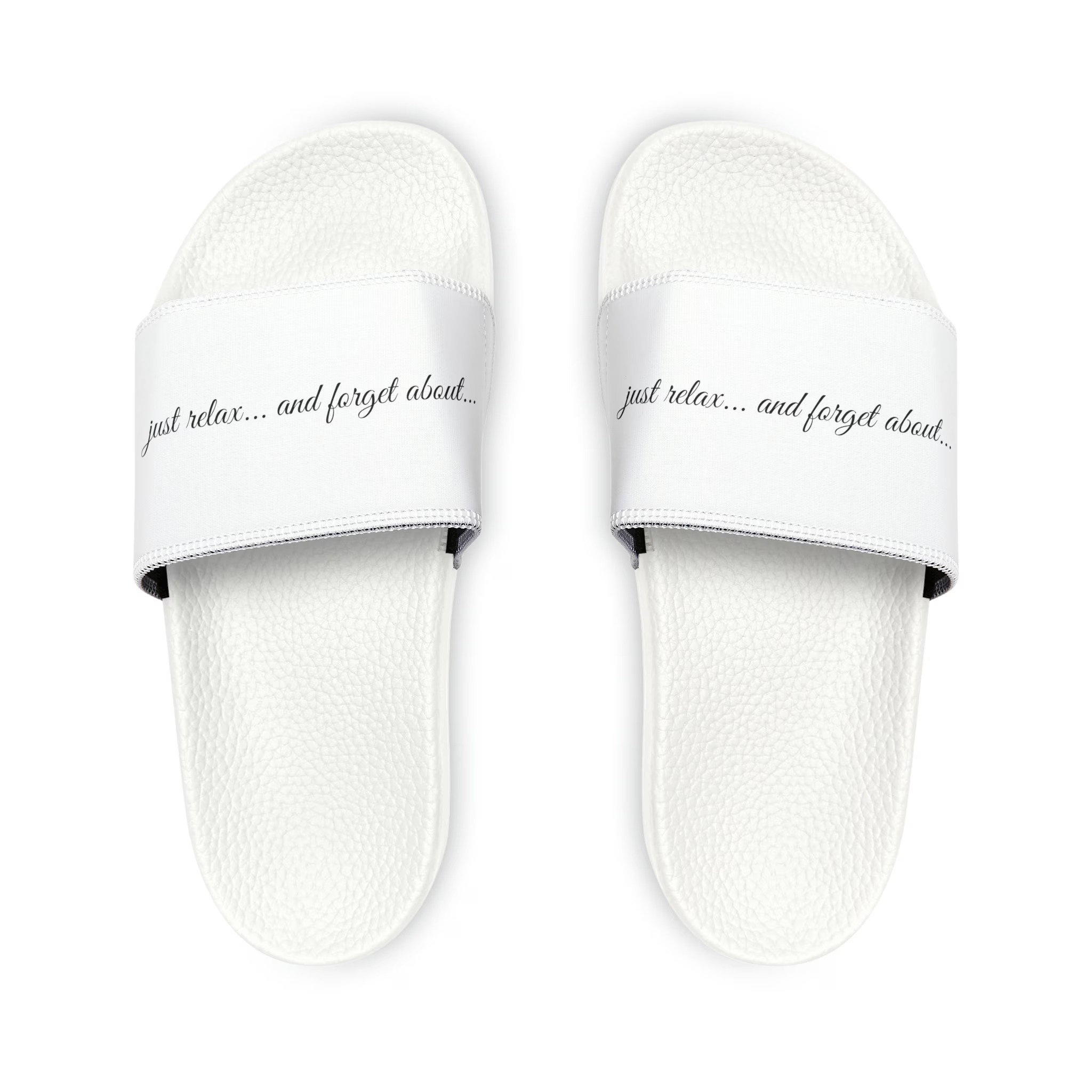 YOUTH PU SLIDE SANDALS