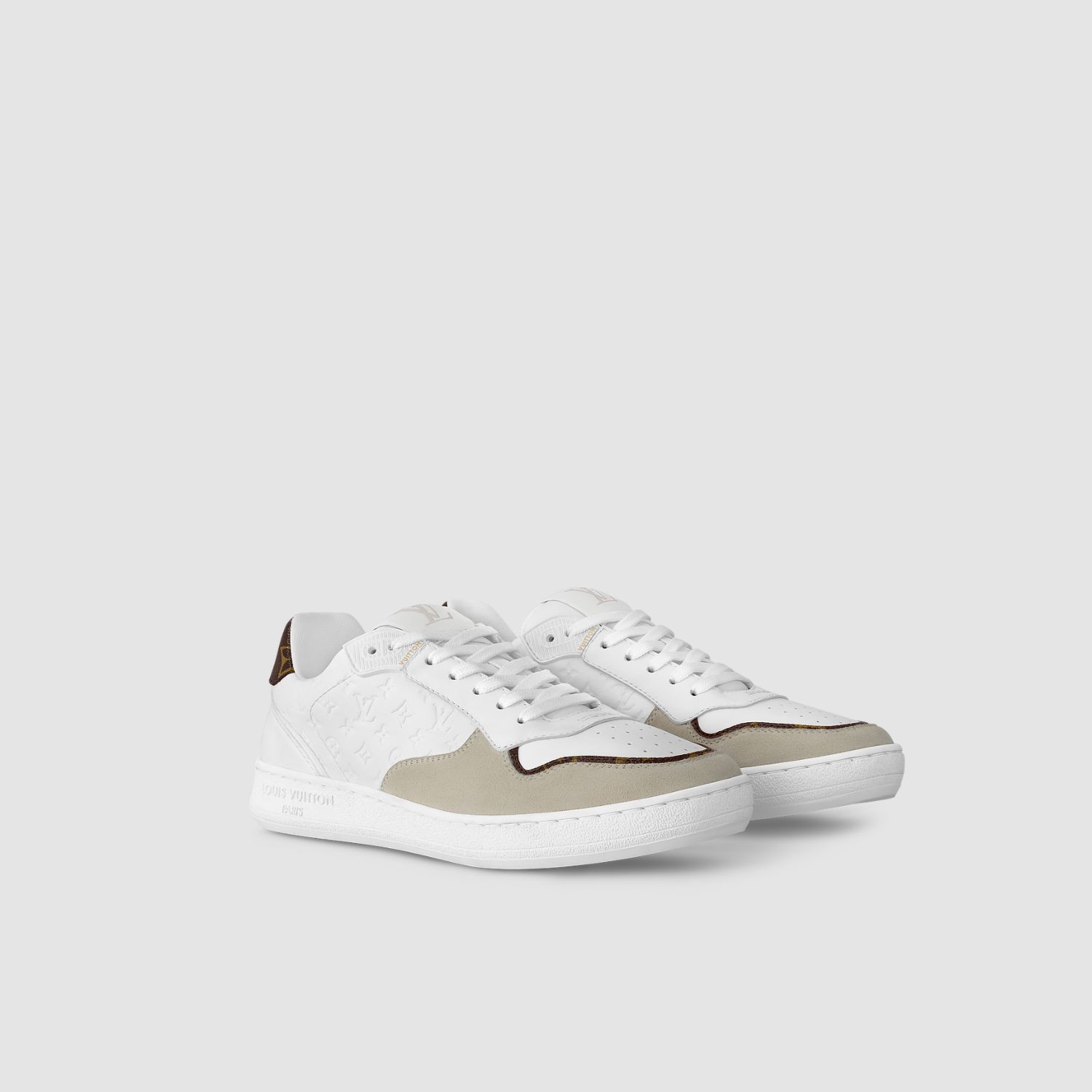 LV STADIUM SNEAKER, WHITE