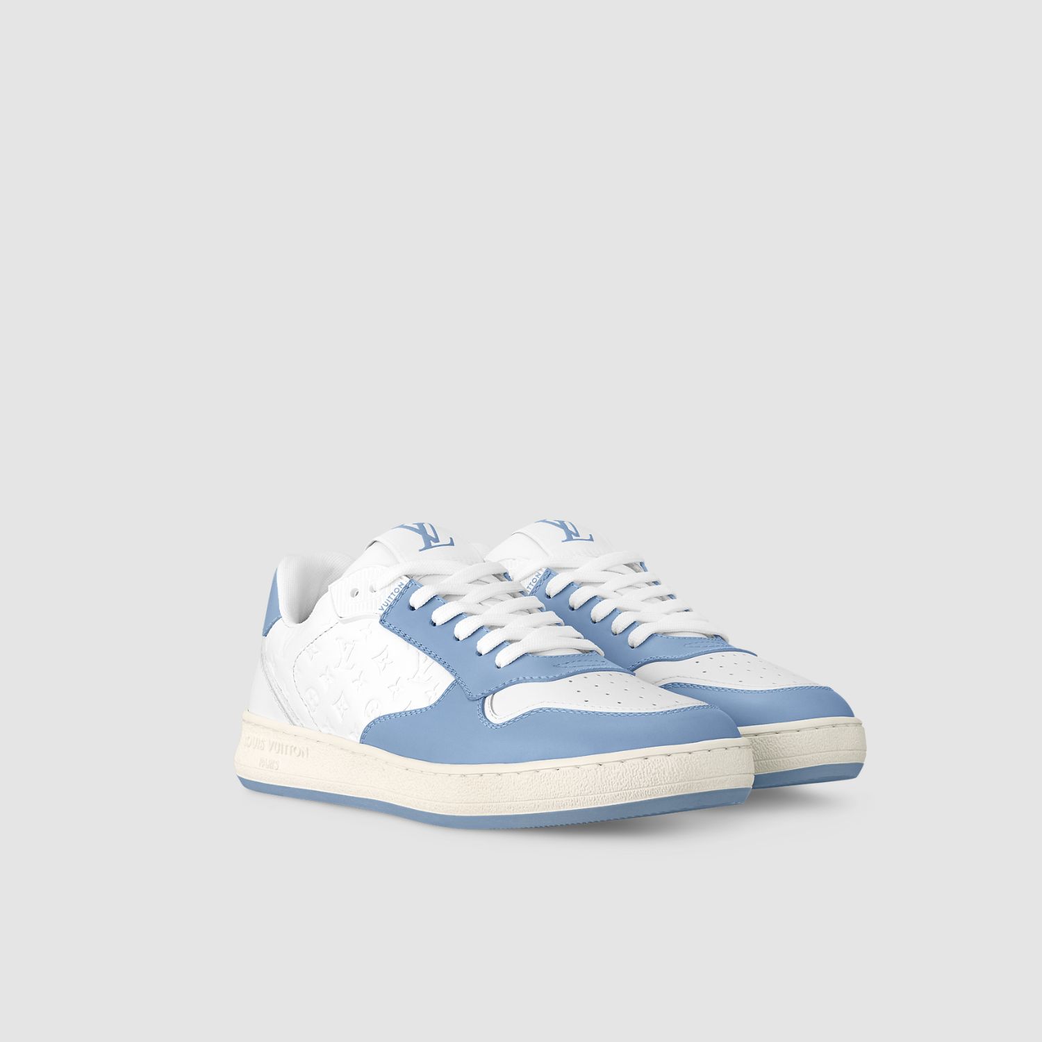 LV STADIUM SNEAKER, LIGHT BLUE