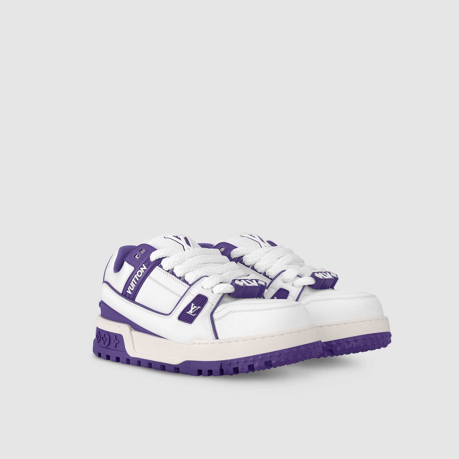 LV TRAINER MAXI SNEAKER, VIOLET