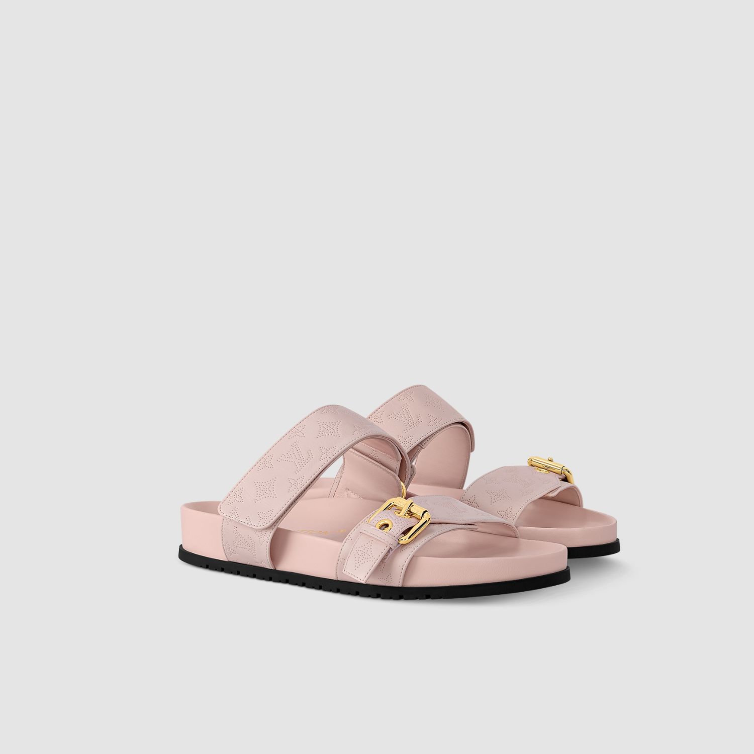 BOM DIA FLAT COMFORT MULE, LIGHT PINK