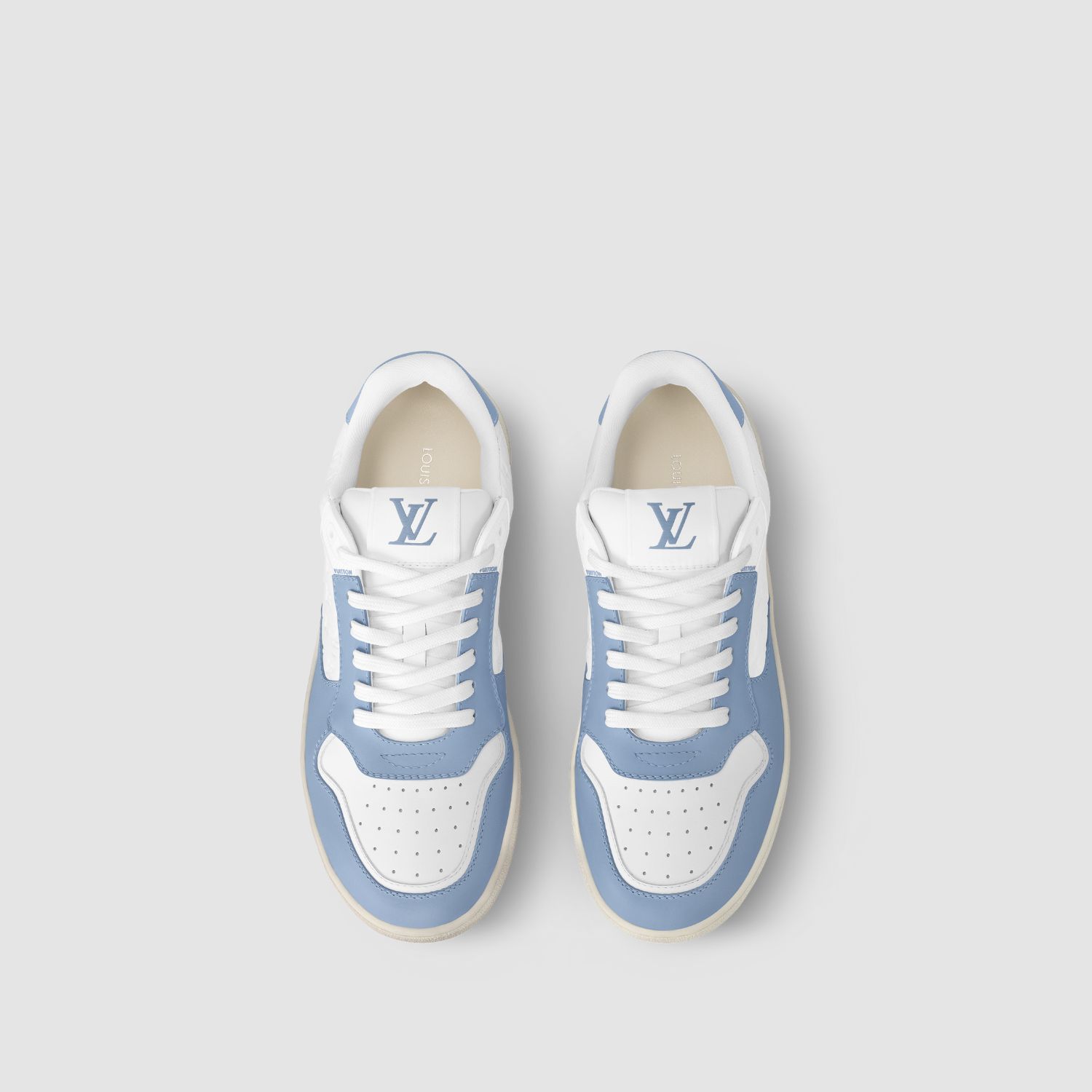 LV STADIUM SNEAKER, LIGHT BLUE