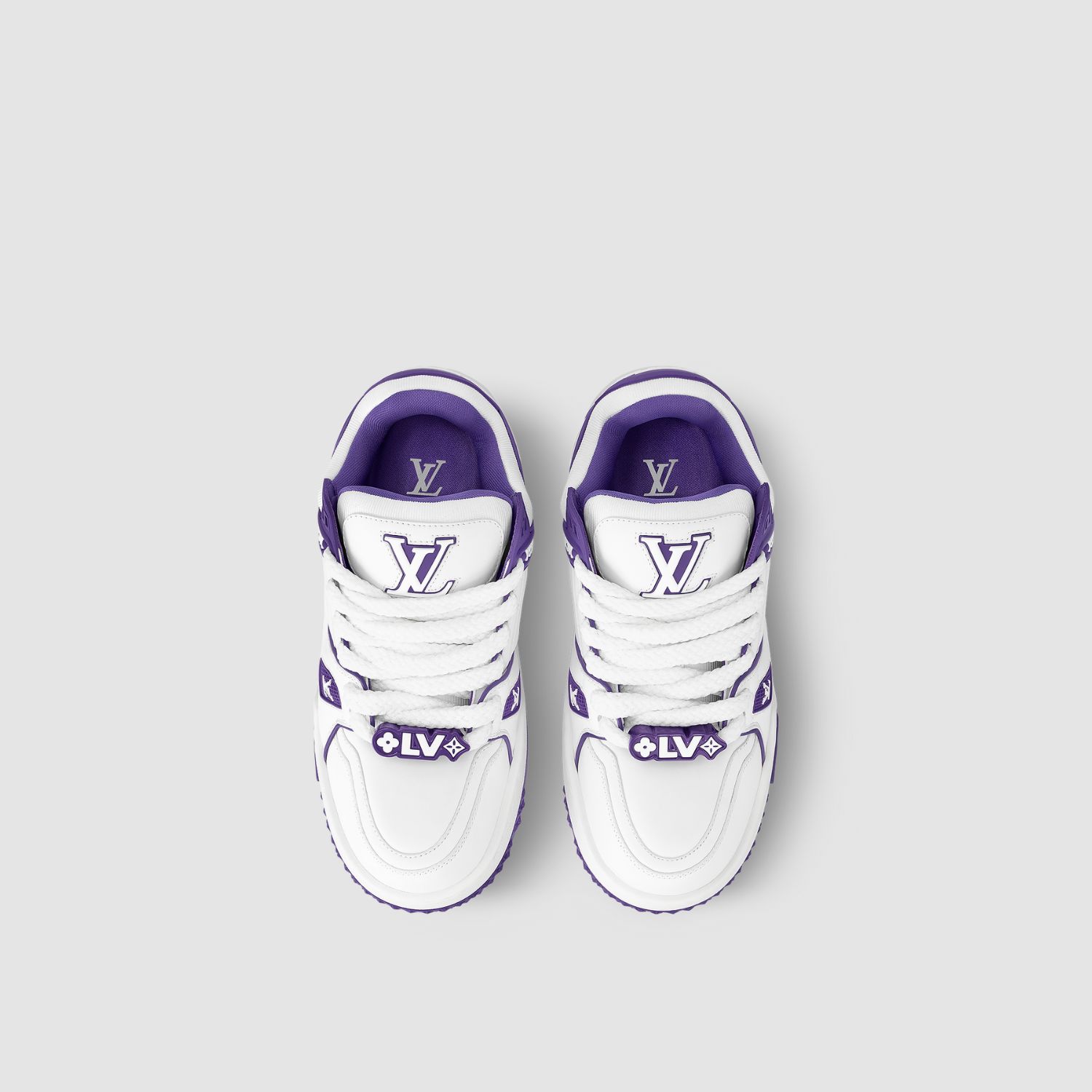 LV TRAINER MAXI SNEAKER, VIOLET