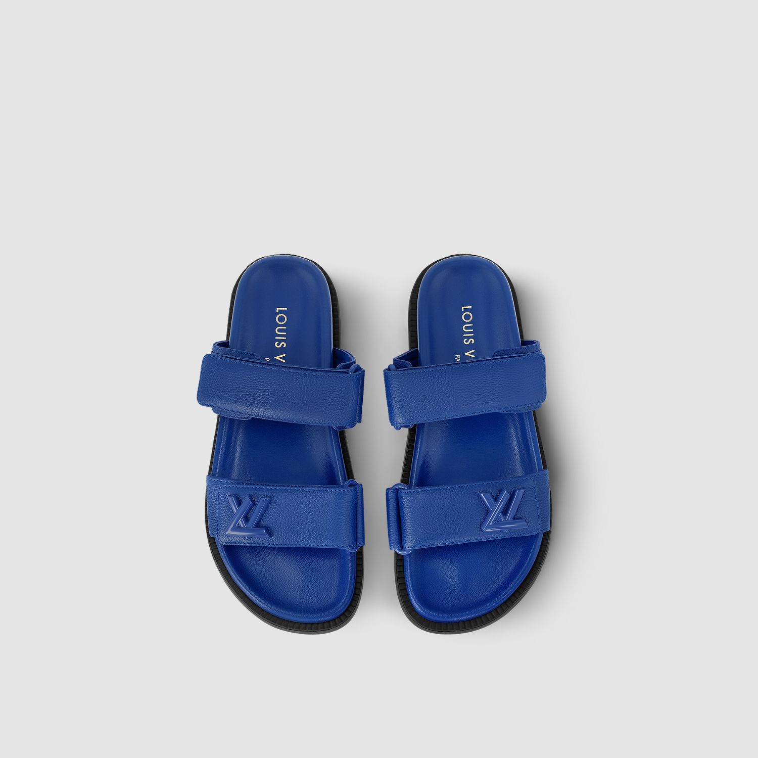 LV SUNSET FLAT COMFORT MULE, BLUE