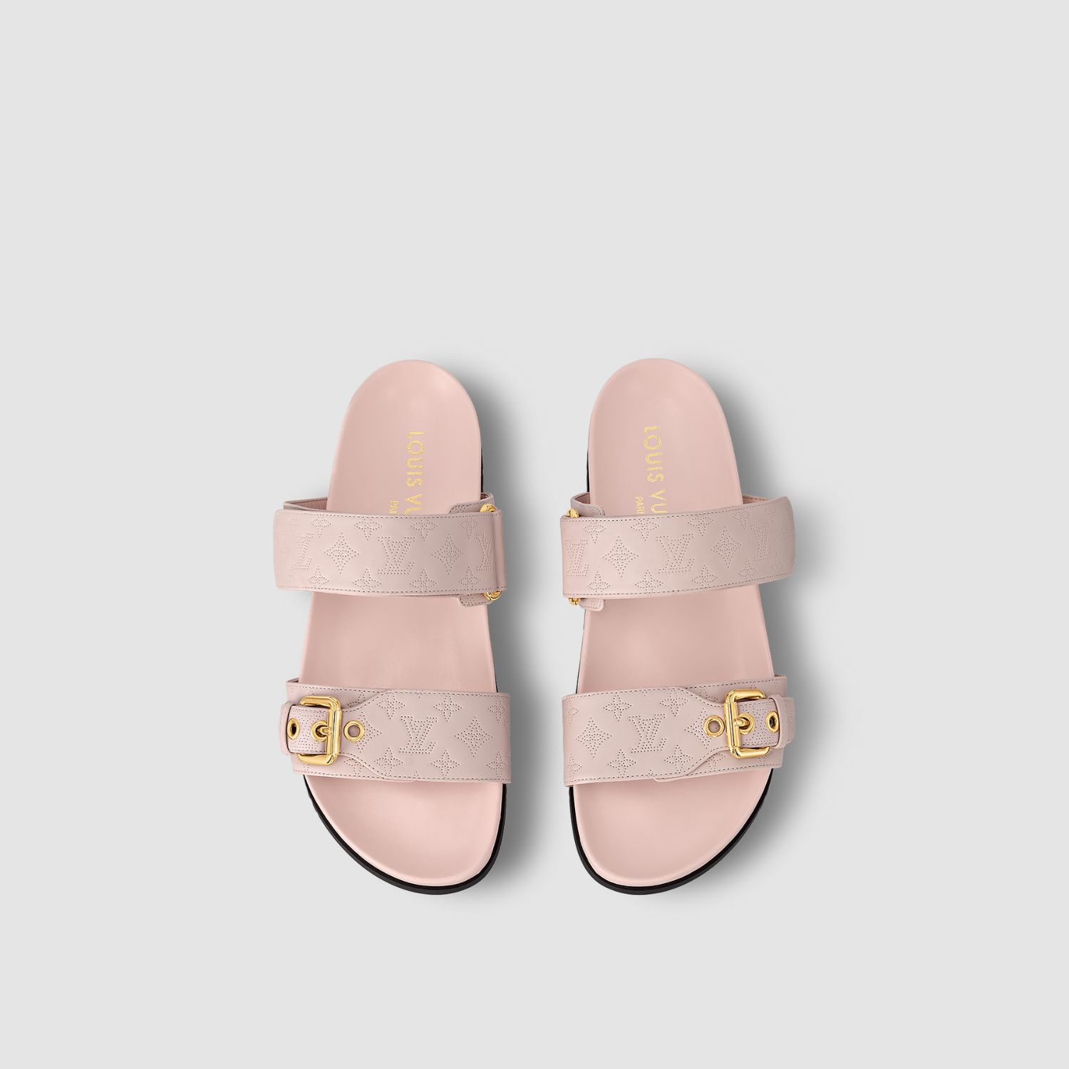 BOM DIA FLAT COMFORT MULE, LIGHT PINK